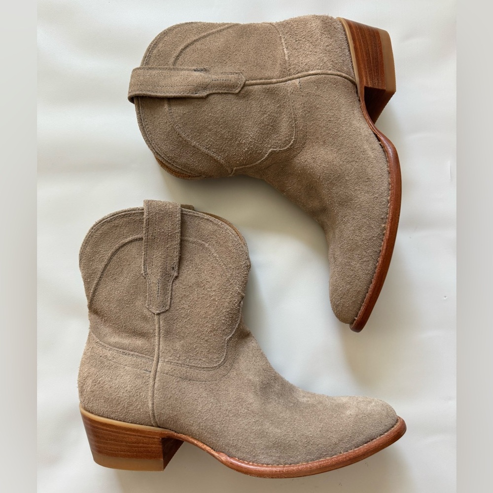 NWOT Tecovas “The Lucy” Suede Ankle Boots